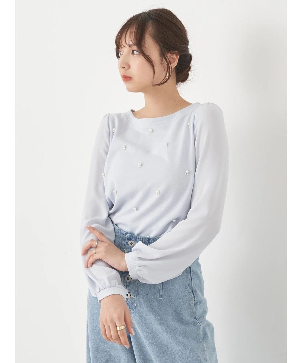 earth music&ecology パールポイントプルオーバー 