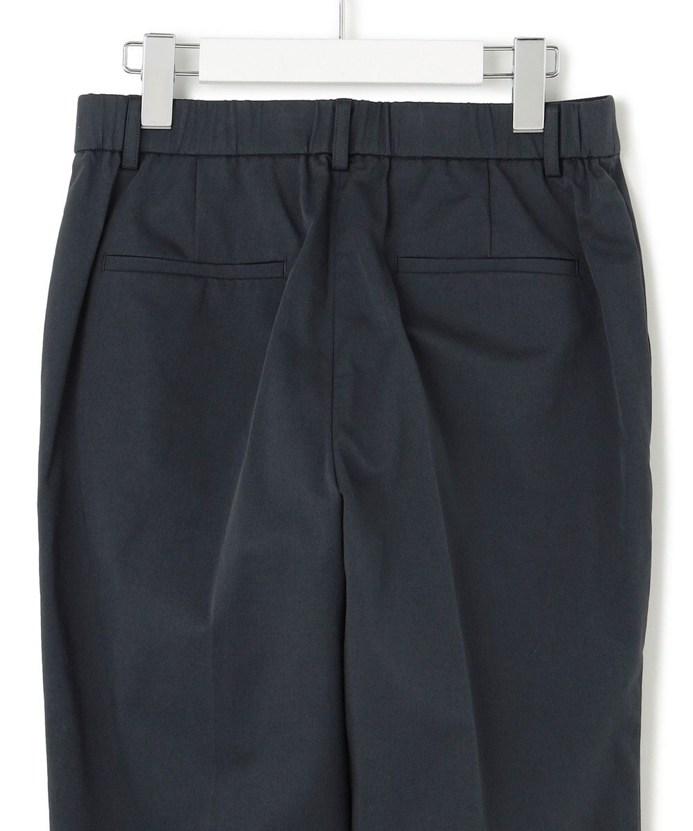 23区 L 【洗える】コットンサテンストレッチ テーパードパンツ 