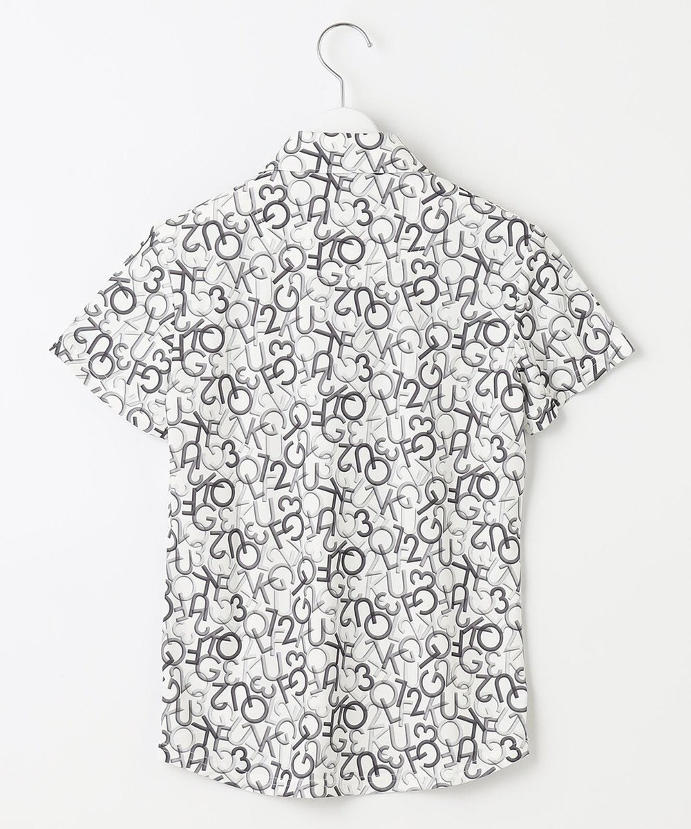 23区GOLF 【WOMEN】【吸水速乾・UVケア】ＭＯＶＥロゴ カノコ 半袖シャツ 