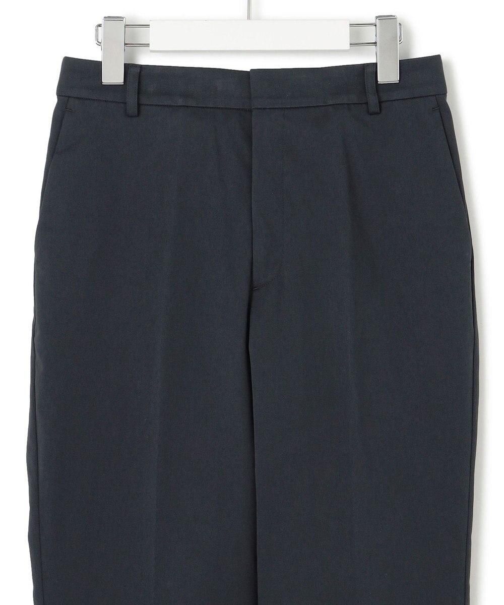 23区 【洗える】コットンサテンストレッチ テーパードパンツ 