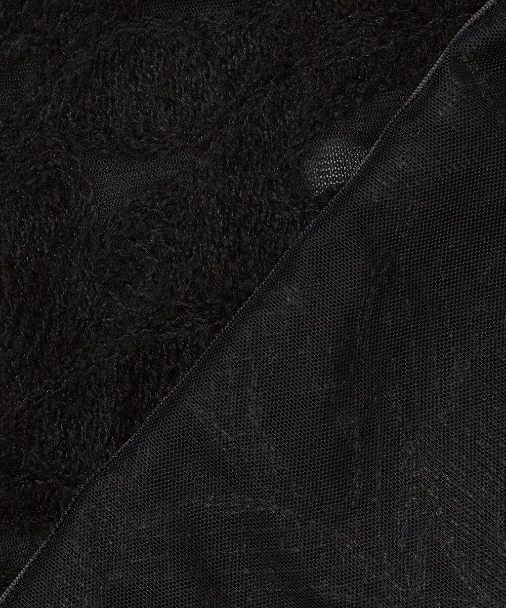 23区 【GOLD LABEL】チュールヘアリーエンブロイダリー ブラウス 