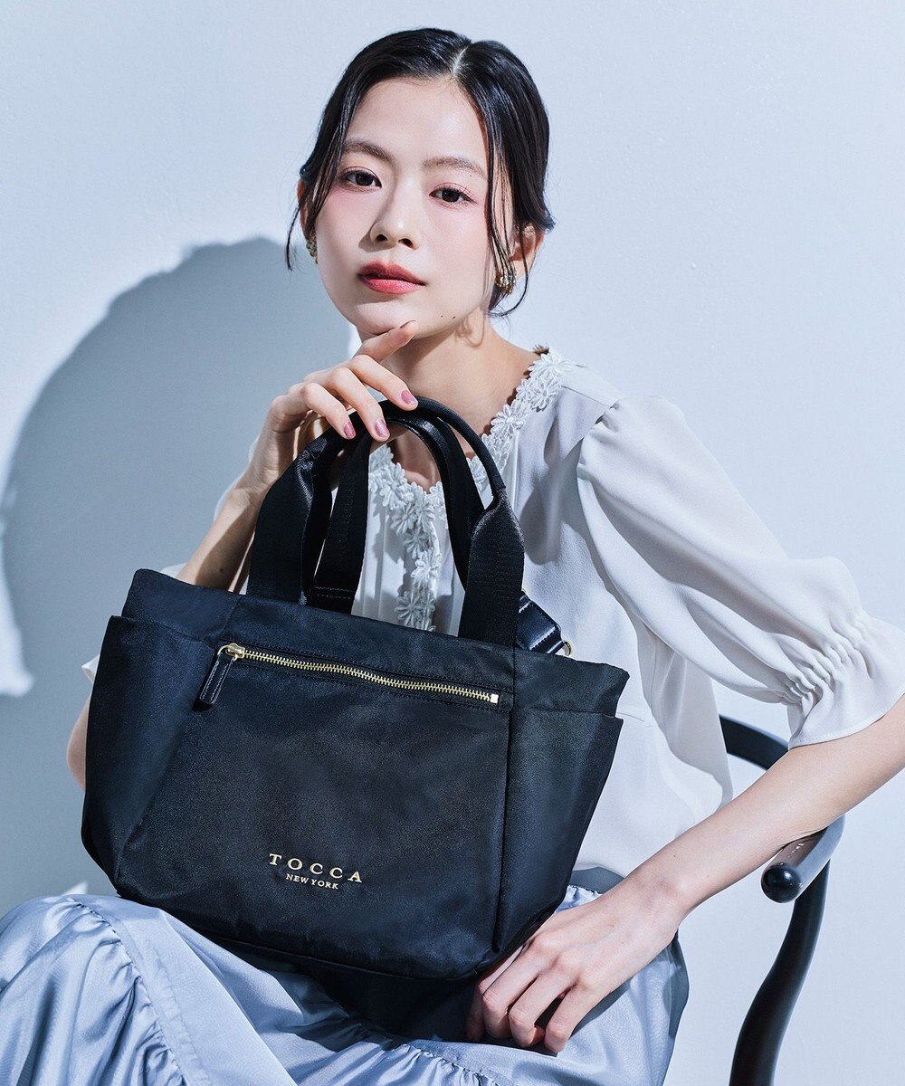 TOCCA 【サスティナブル素材・WEB＆一部店舗限定】NUOTO NYLON TOTE トートバッグ 