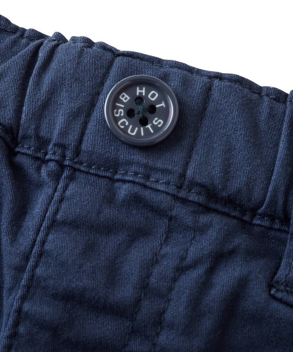 MIKI HOUSE HOT BISCUITS 【80-130cm】 ストレッチ素材 10分丈パンツ 