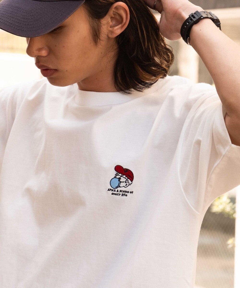 WEGO 【MLサイズ展開/綿100%】グラフィックワンポイントT（SS） 