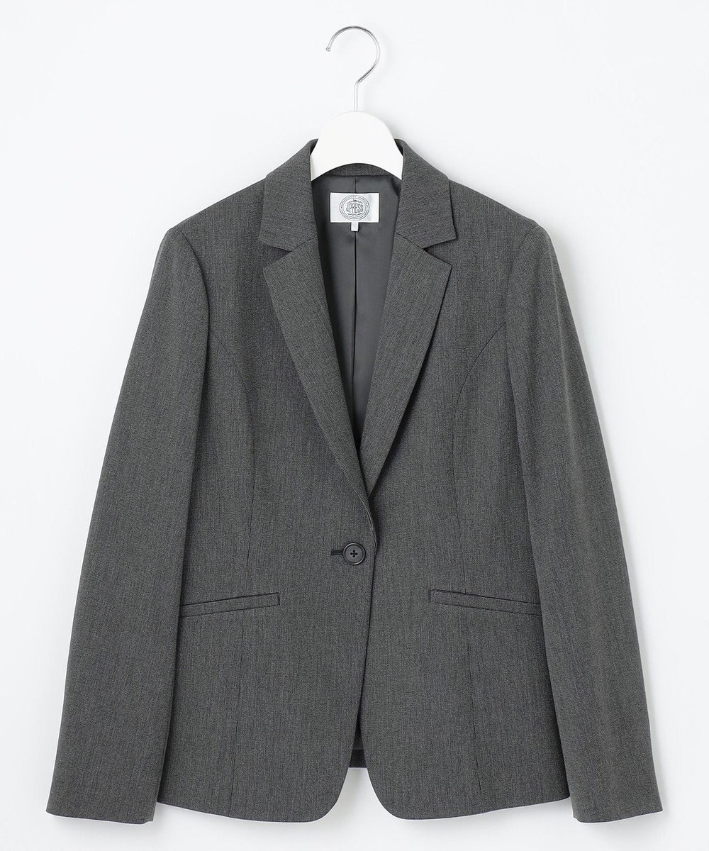 J.PRESS LADIES L 【洗える】T/Rアルガンシルク テーラード ジャケット 