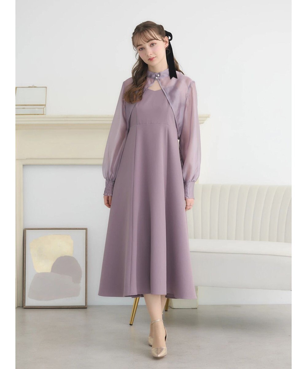 earth music&ecology ＳＥＴ２点ボレロ＋キャミワンピース 