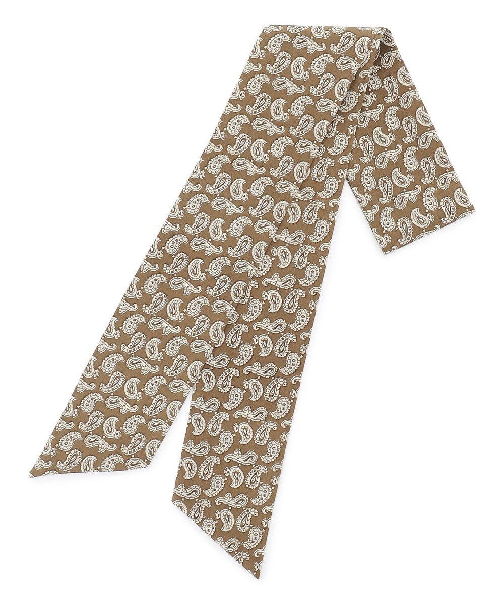 J.PRESS MEN ハンドプリントペイズリー ネッカチーフ 