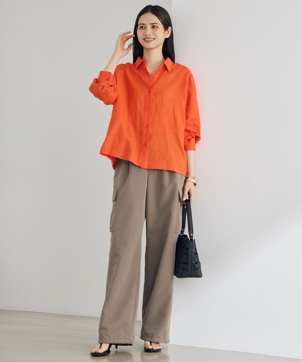 自由区 S トルコリネン シャツ 