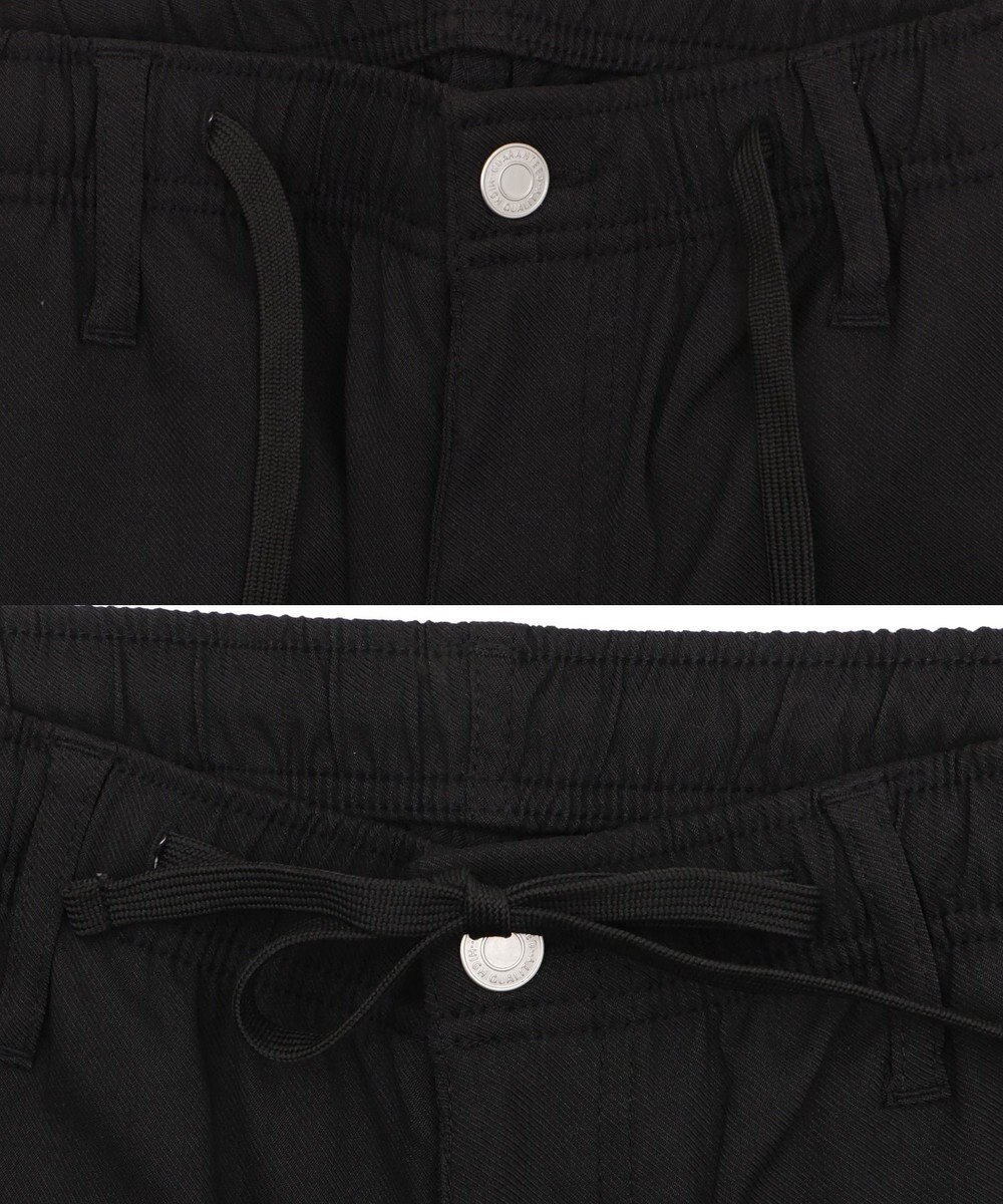 WEGO 【接触冷感/吸水速乾/ストレッチ/ウエスト紐/らくらくのびる/MLサイズ展開】カルゼレギンスアンクルパンツ 