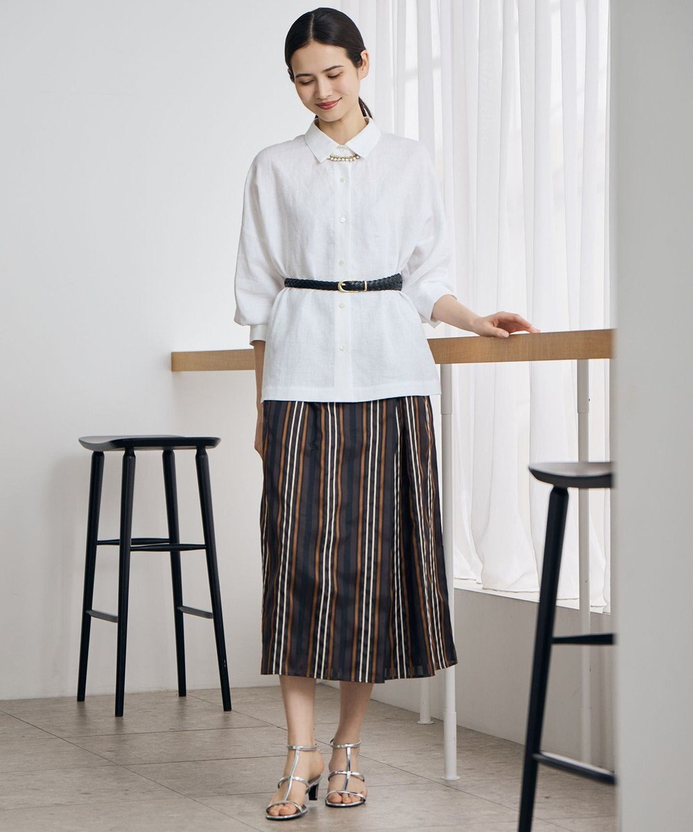 自由区 S トルコリネン シャツ 