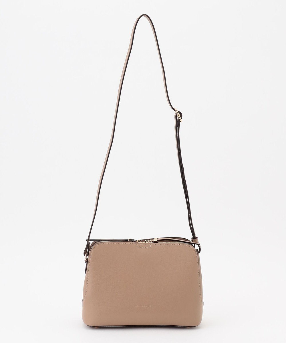 LA BAGAGERIE 【maison vert】 【超軽量・多収納】バイカラーリボンショルダーバッグ 