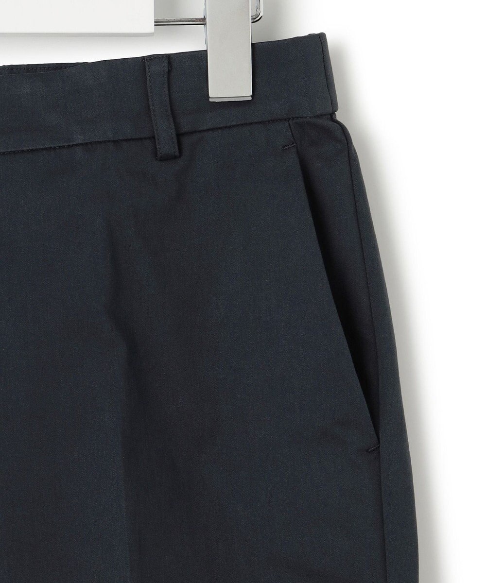 23区 【洗える】コットンサテンストレッチ テーパードパンツ 