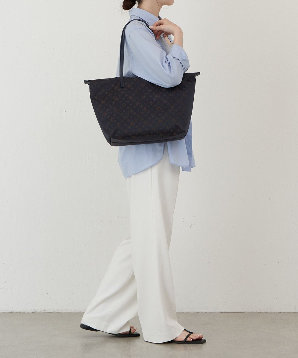 russet ＜380g/軽量＞ファスナー付きナイロントートバッグ(CE-1568) 