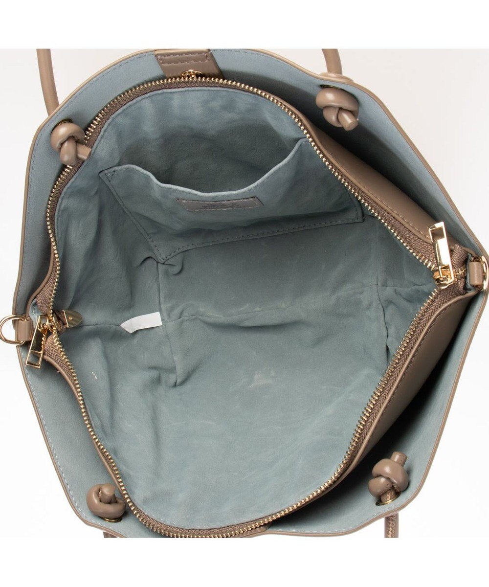 UNBILLION カシュカシュ cachecache / 横長バスケット型2wayトートバッグ 