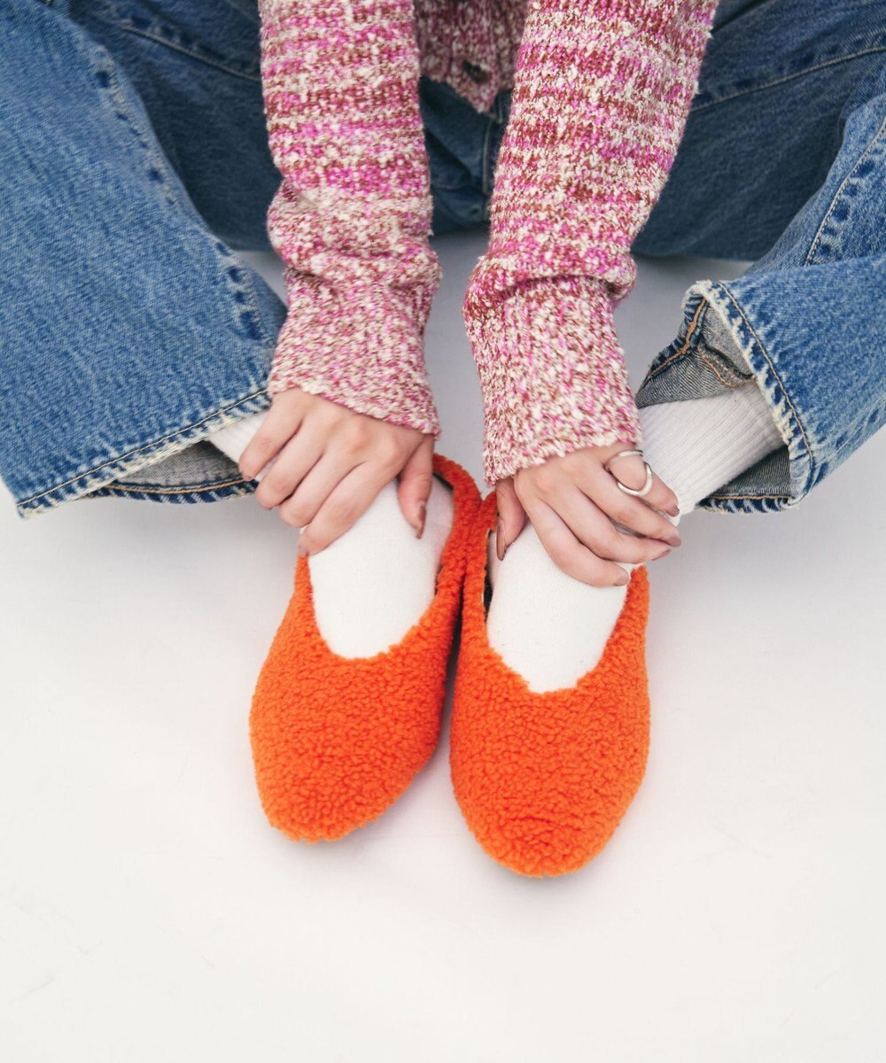 BONTRE 【PRECIEUX JOUET/プレシュウジュエ】ふわモコボアパンプス 