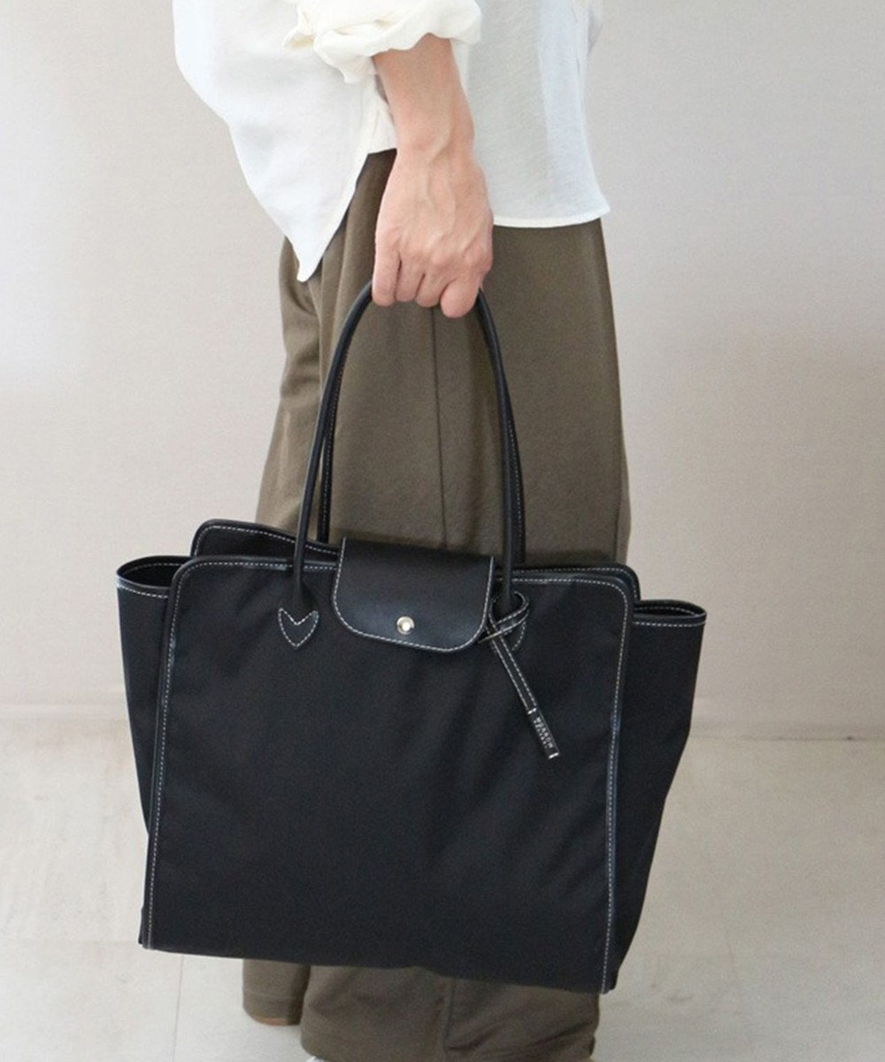 MORROW by thank 【A4サイズ対応・撥水・軽い】NYC BAG トートバッグ ブラック