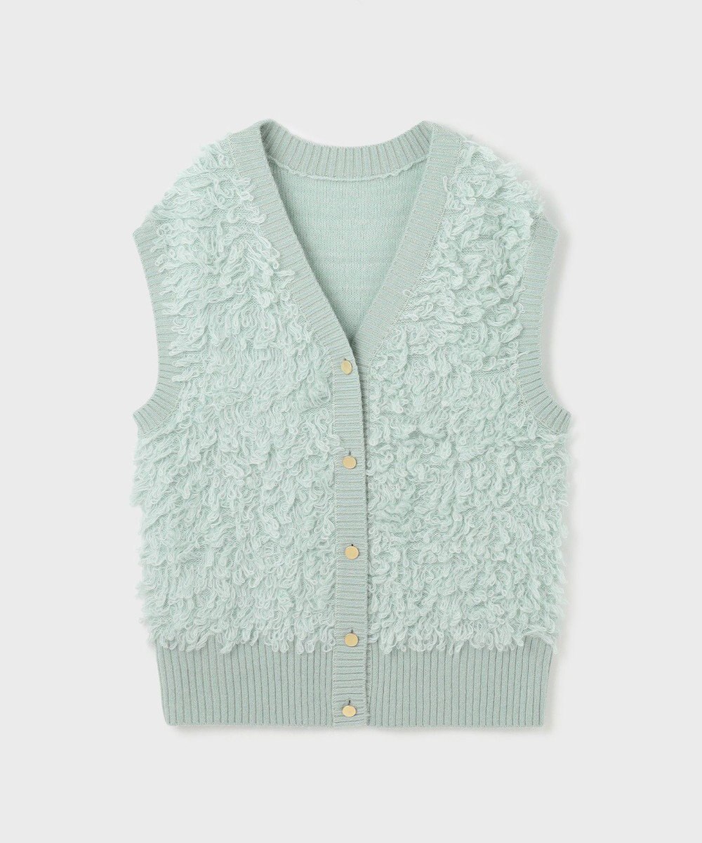 GRACE CONTINENTAL ループニットベスト 