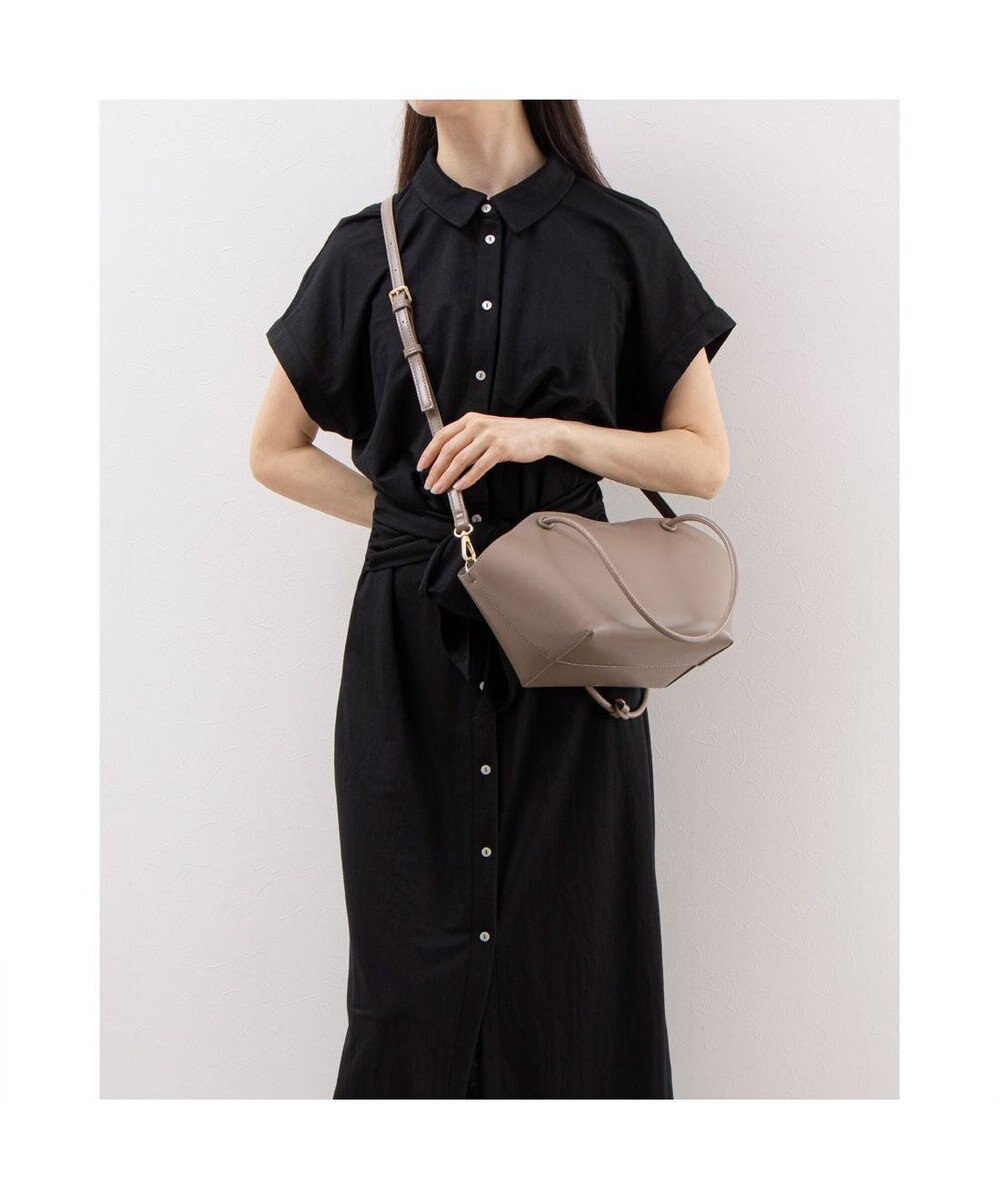 UNBILLION カシュカシュ cachecache / 横長バスケット型2wayトートバッグ 