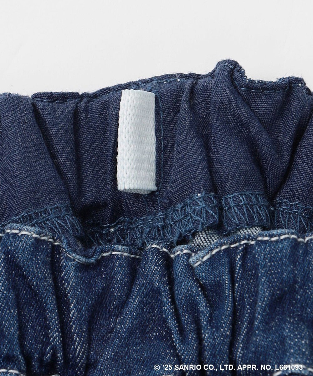 ANY KIDS 【ハローキティ×ANY KIDS】デニムワイドパンツ 