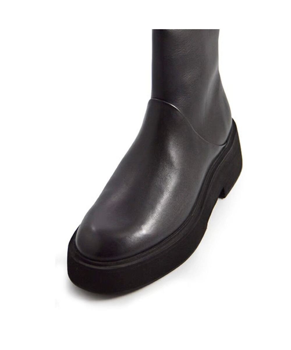 APOM プラットフォームサイドジップブーツ50 