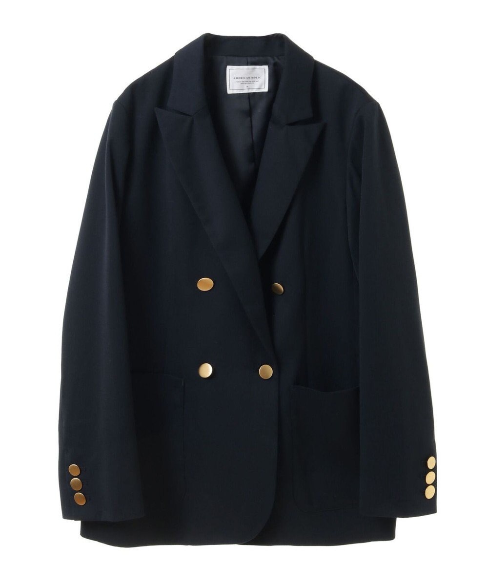 AMERICAN HOLIC Ｗボタンテーラードジャケット 