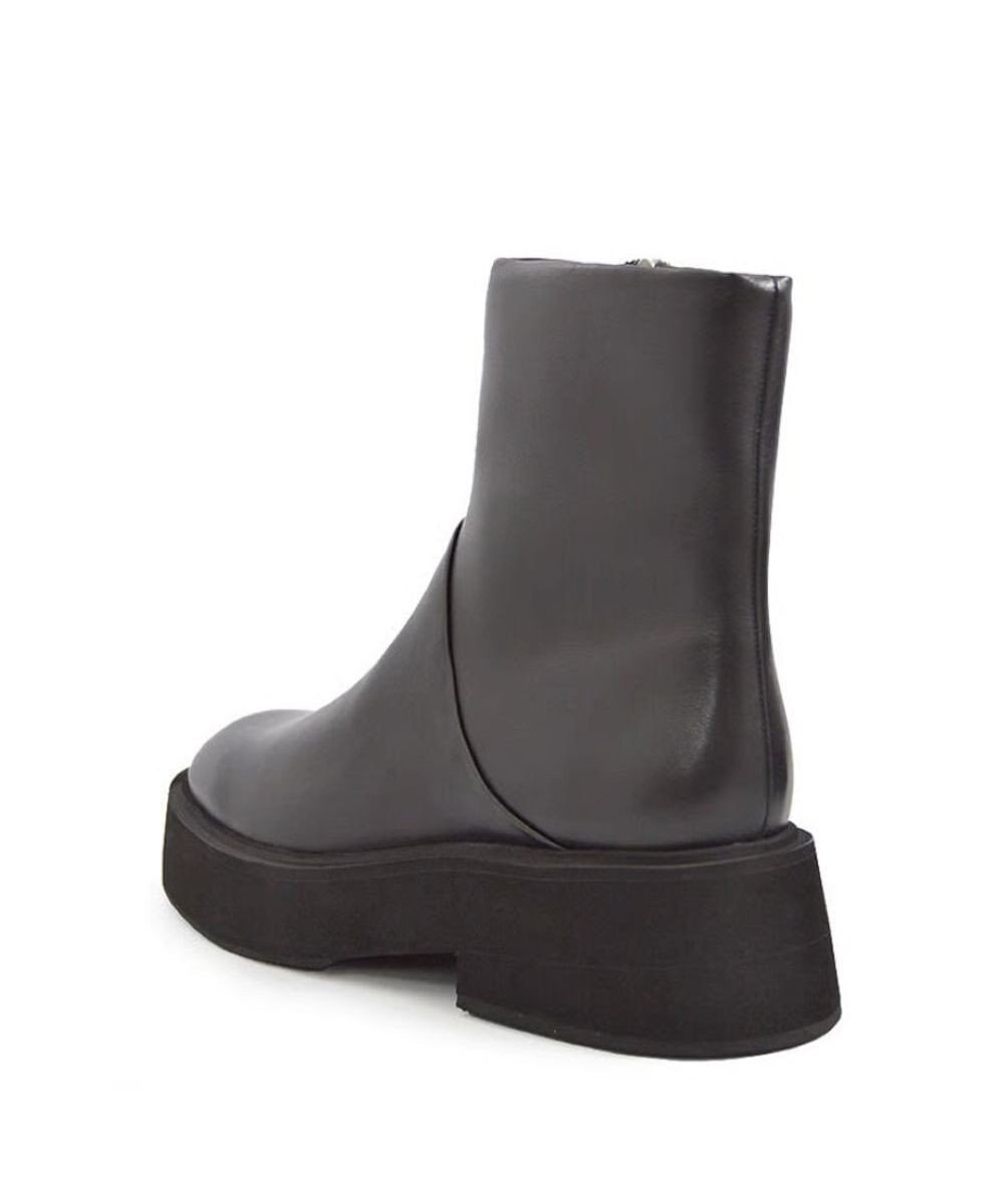 APOM プラットフォームサイドジップブーツ50 