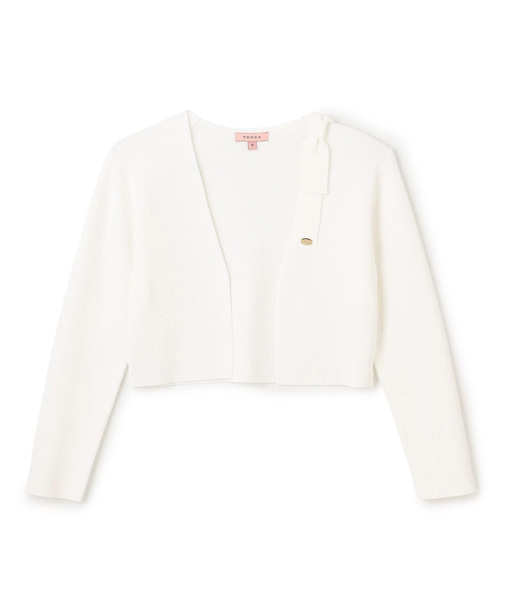 TOCCA 【洗える・接触冷感】BOW KNOT KNIT ボレロ 