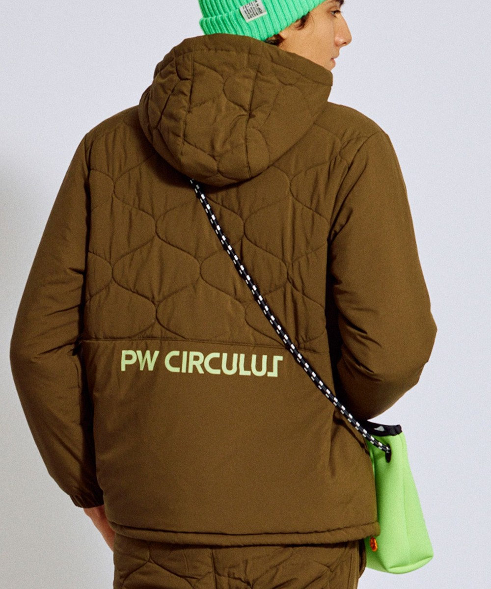 PW CIRCULUS 【撥水加工 / ストレッチ】【MEN】キルティング中綿ブルゾン ゴルフ 