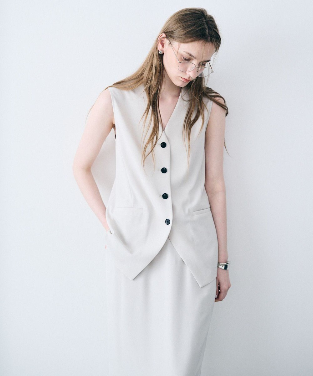 uncrave クールタッチツイル ジレ 