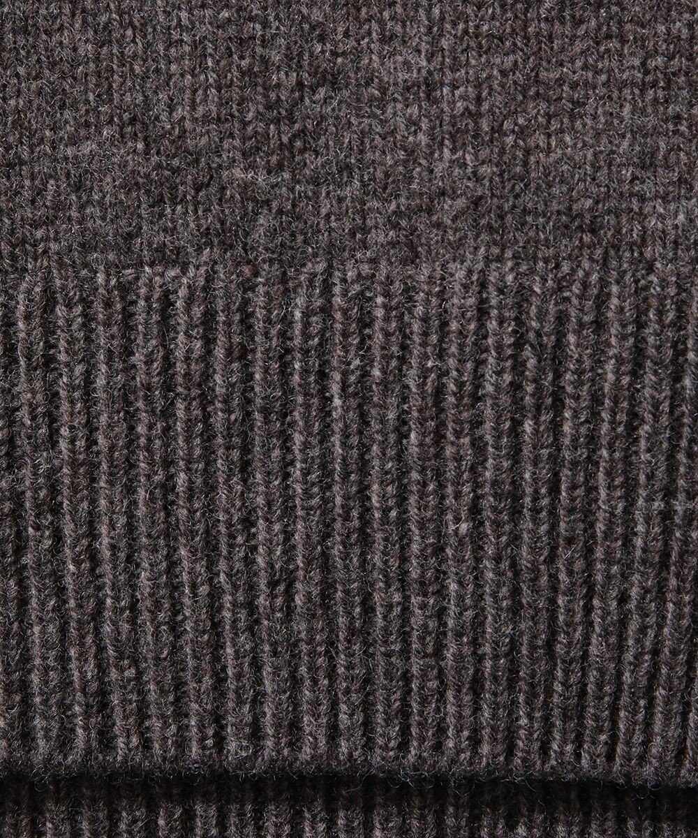 COOMA LAMBS WOOL | クルーネックセーター - UNISEX, CHARCOAL GRAY, 02