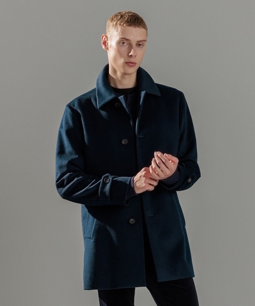 JOSEPH HOMME グロッシーウール　バルマカーンコート 