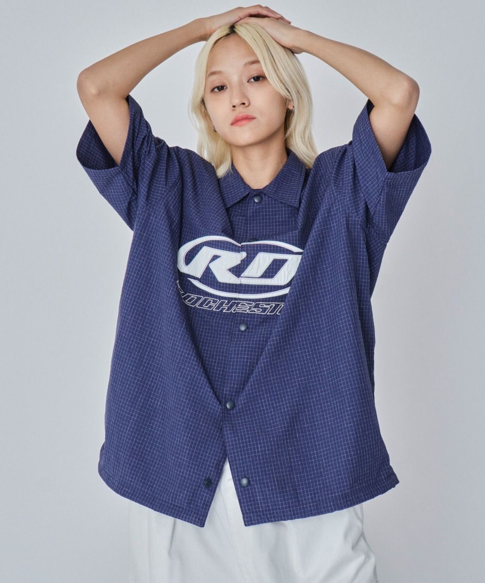 WEGO 【ユニセックス着用ITEM】リップストップグラフィックシャツ（SS） 