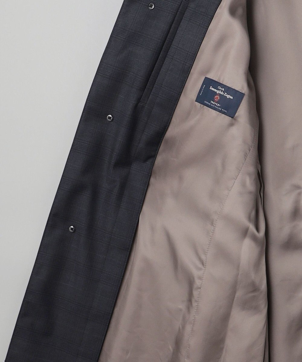 GOTAIRIKU 【Zegna/ゼニア】TROFEOラミネートロング ステンカラーコート 