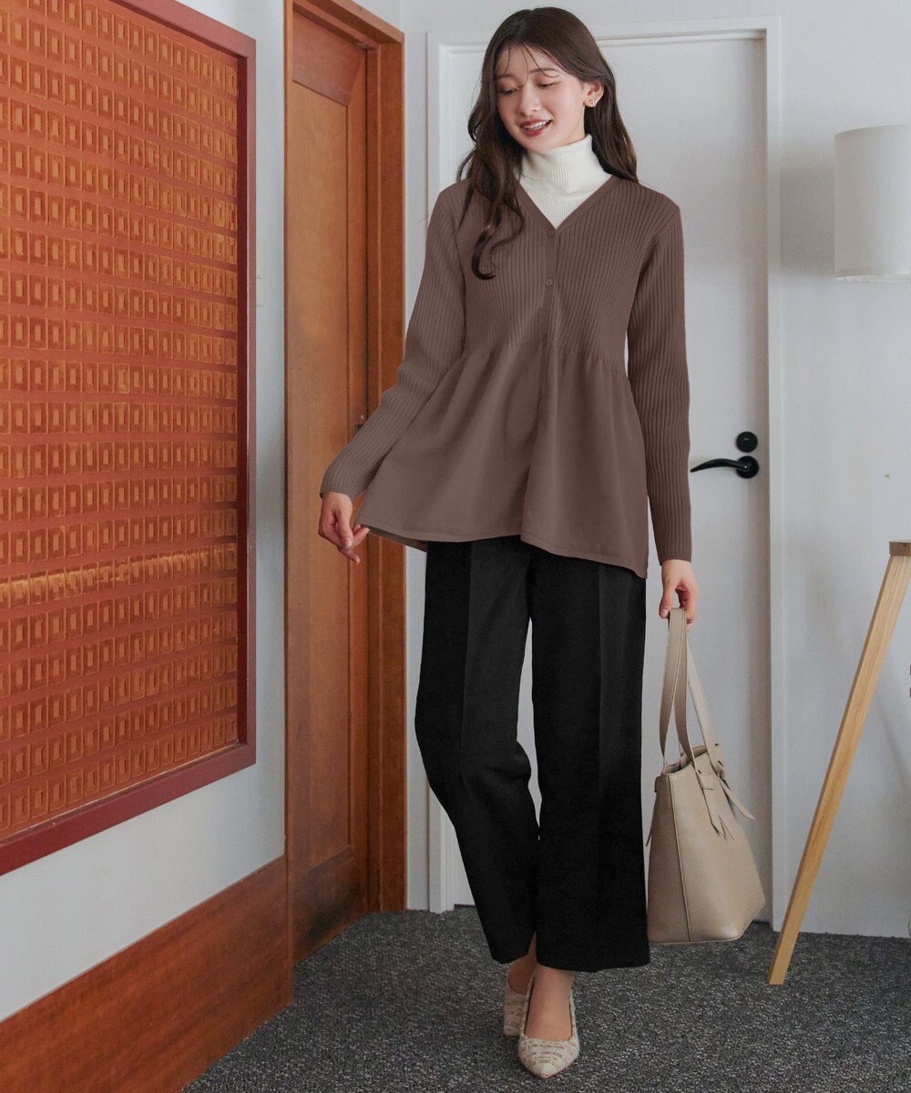 Tiaclasse 【ダブルクロス】ワイドパンツ 