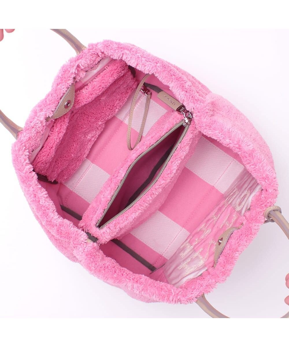 A.D.M.J. 【もこもこ】オスカー/コード刺しゅうキューブトート25cm(Dカン＋) 