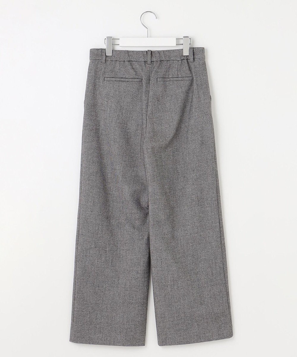 J.PRESS LADIES 【洗える】チェルビック セミワイド パンツ 