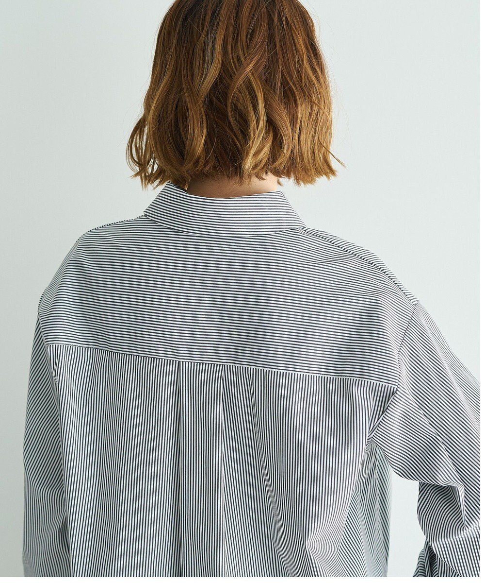 YECCA VECCA スカーフデザインアシメシャツ 