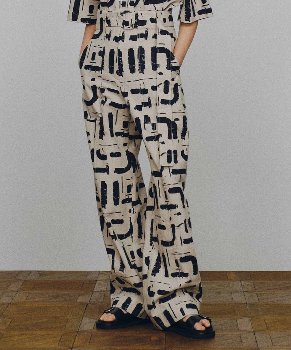 洗える Lee Izumidaさんコラボ商品 モンタージュリネンプリント パンツ Joseph Studio ファッション通販 公式通販 オンワード クローゼット 洗える Lee Izumidaさんコラボ商品 モンタージュリネンプリント パンツ Joseph Studio ファッション通販 公式通販 オンワード クローゼット