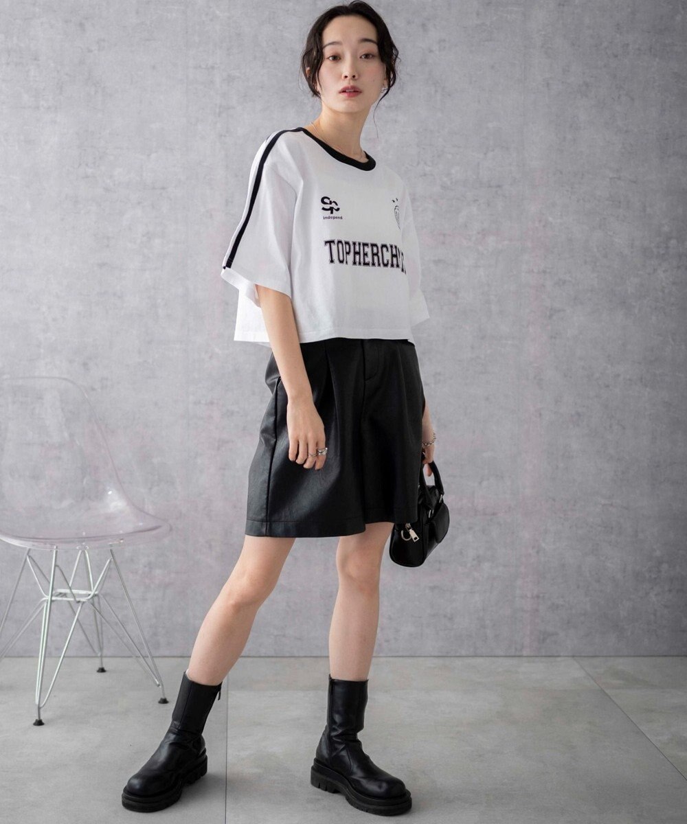 WEGO ライングラフィックショートT 