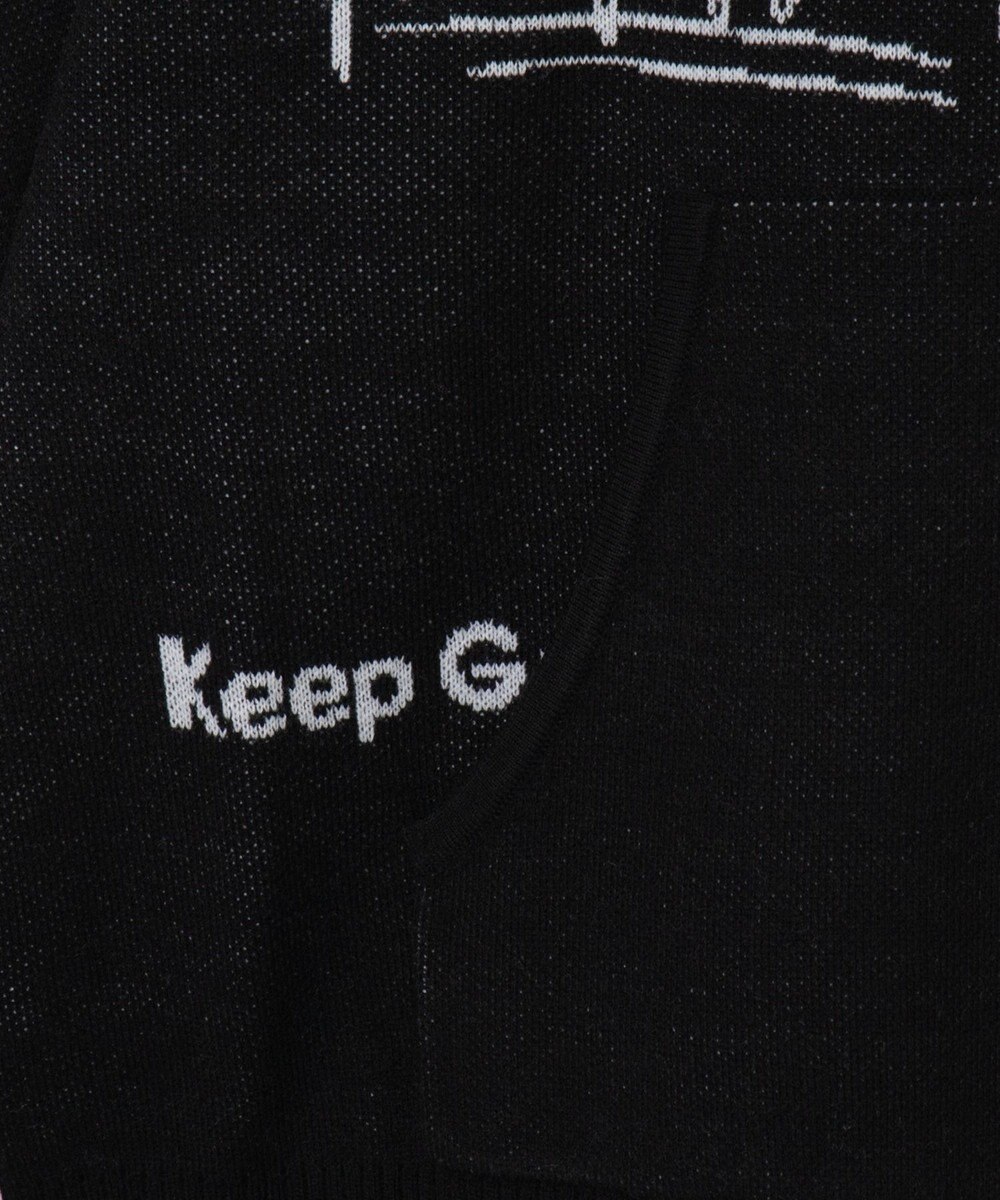 WEGO 【ユニセックス着用ITEM】ジャガードロゴジップパーカー 