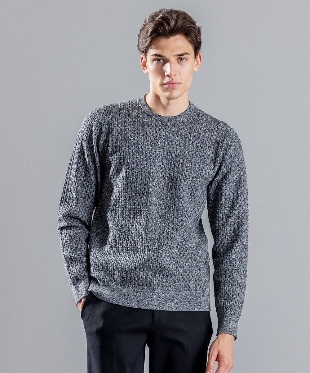 JOSEPH HOMME 【イージーケア】 ヴィスコースリンクス　クルーネックニット 