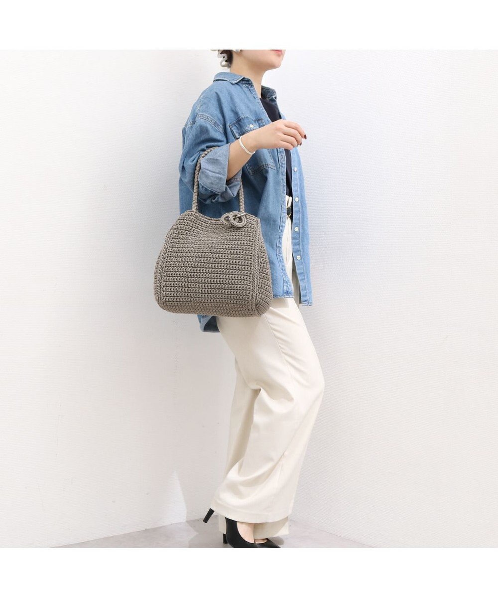 UNBILLION カシュカシュ cachecache / ベーシッククロッシェトート カゴバッグ 