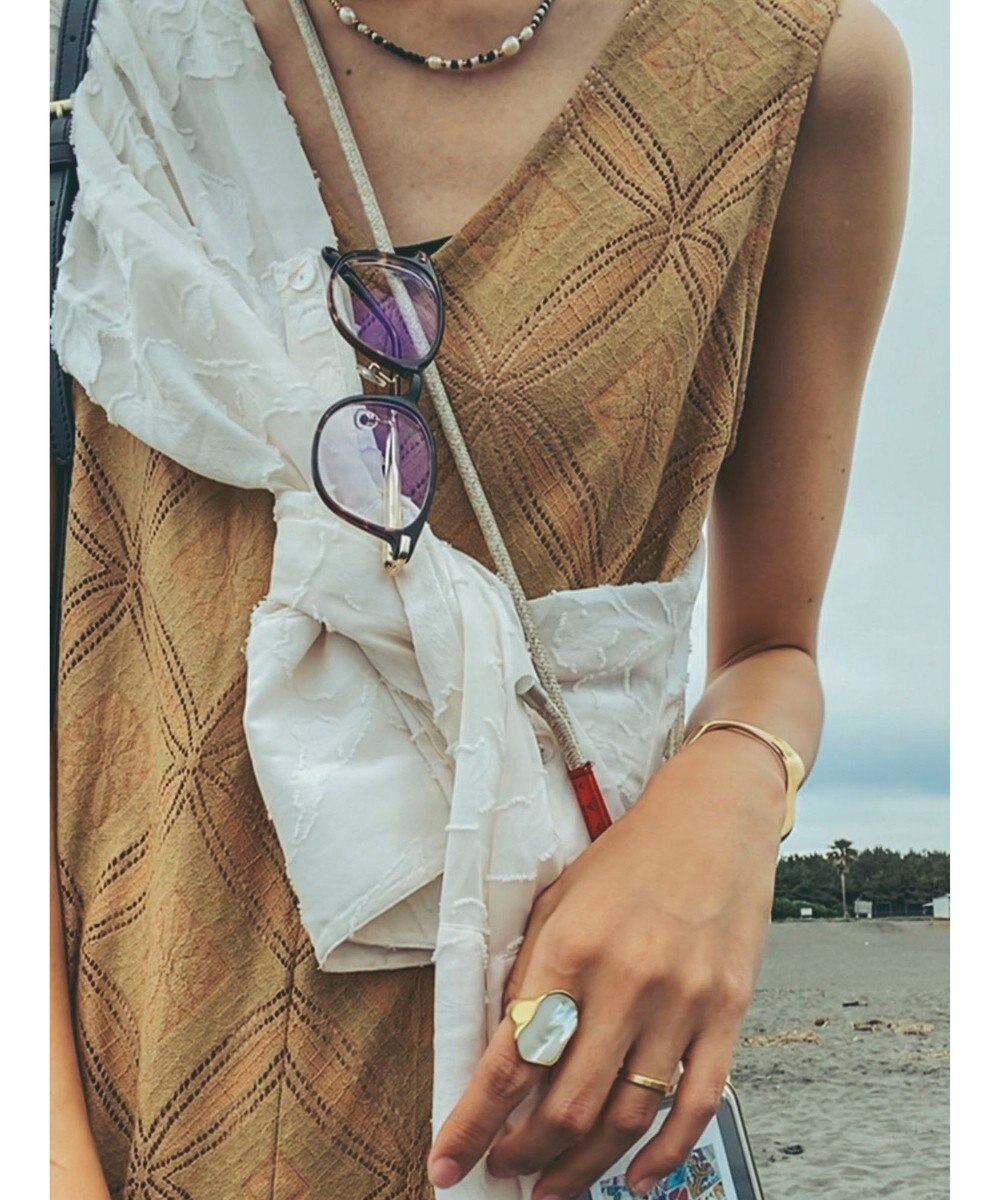 Green Parks クラシックレースロンパース 