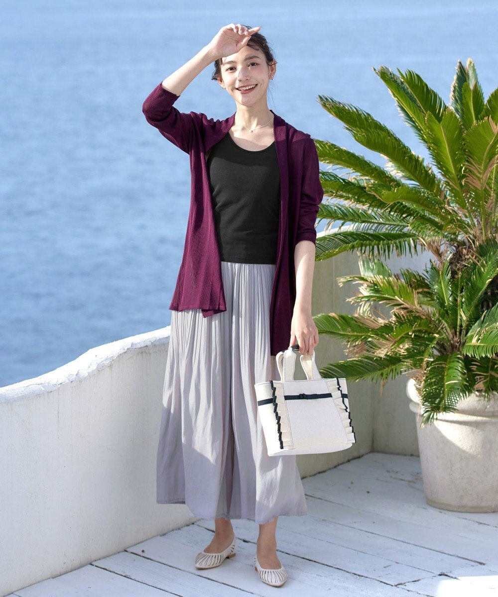 Tiaclasse 【洗える】カップ付きタンクトップ＆キャミソール 