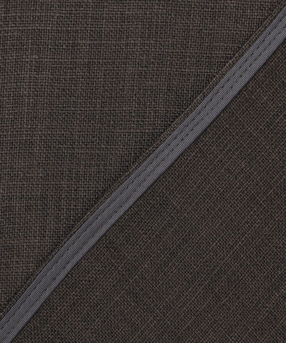 23区 【先行予約】リネンライクグロッシー バンドカラー ブラウス 