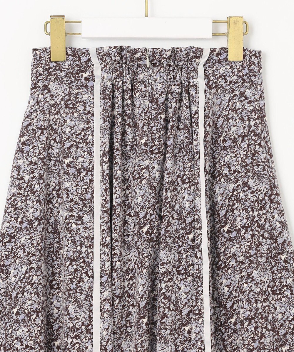 ANY SIS 【洗える】ラインポイントフラワー スカート 