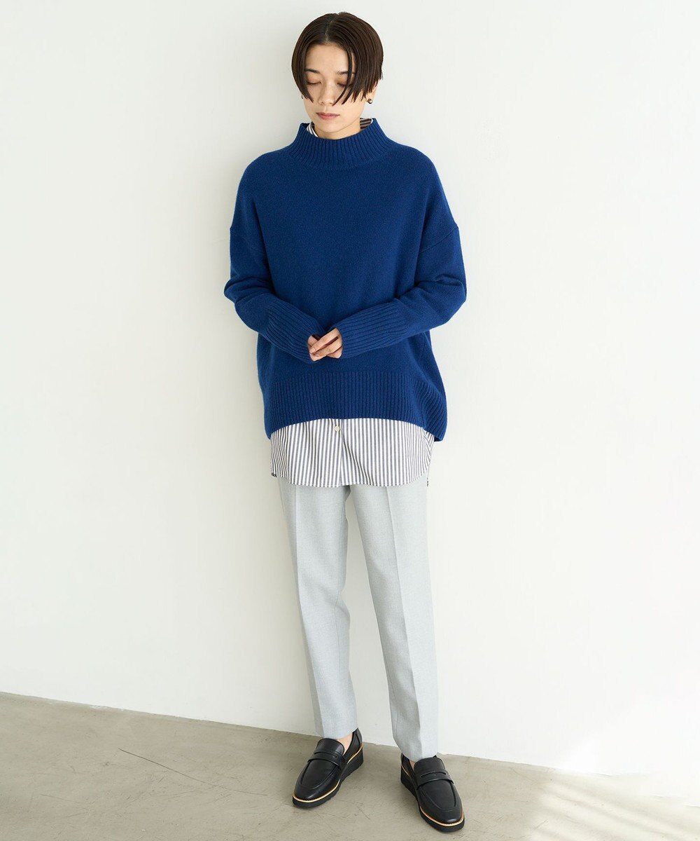 UNFILO 裏起毛テーパードパンツ 