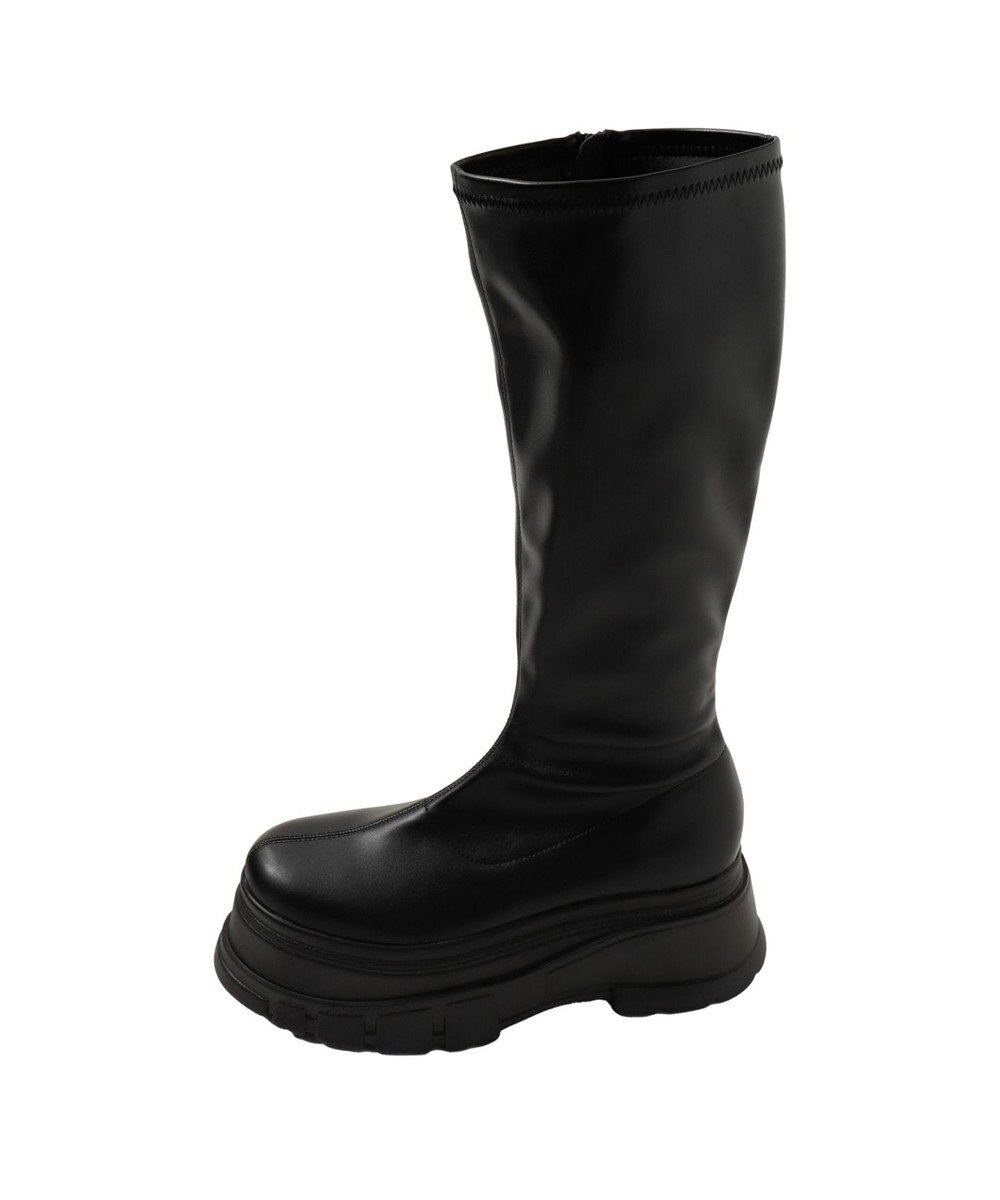 WEGO 厚底ボリュームロングブーツ 