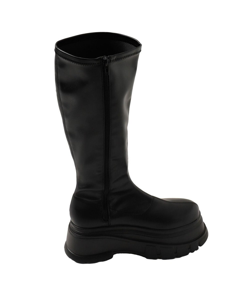 WEGO 厚底ボリュームロングブーツ 