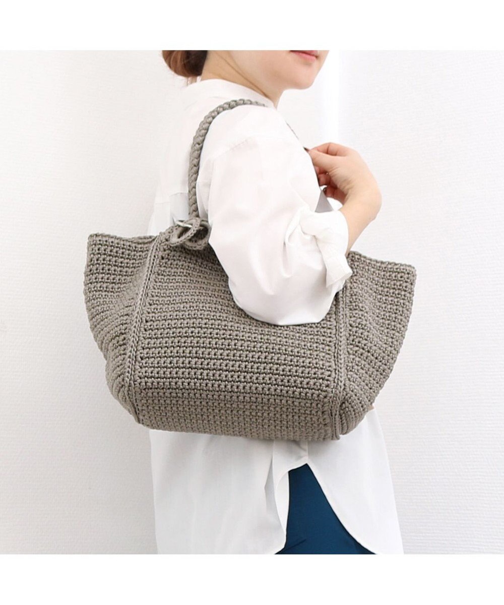 UNBILLION カシュカシュ cachecache / ベーシッククロッシェトート カゴバッグ 
